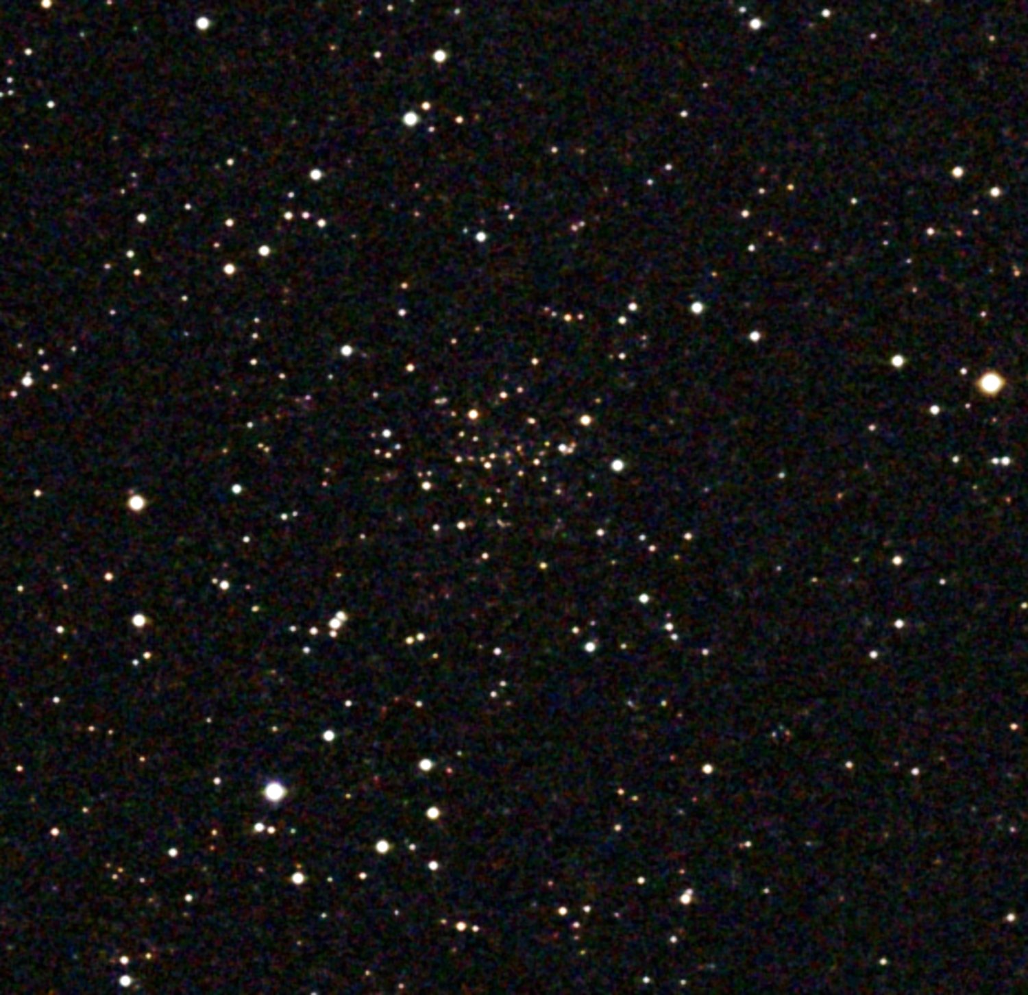 NGC 1798 — Open Cluster original photograph