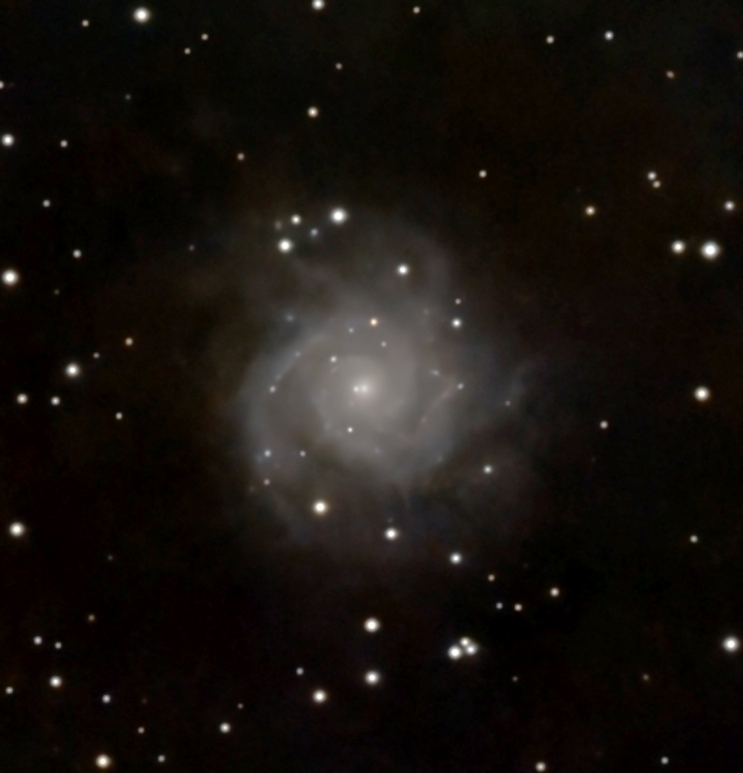 Messier 74 (M74) — Phantom Galaxy original photograph