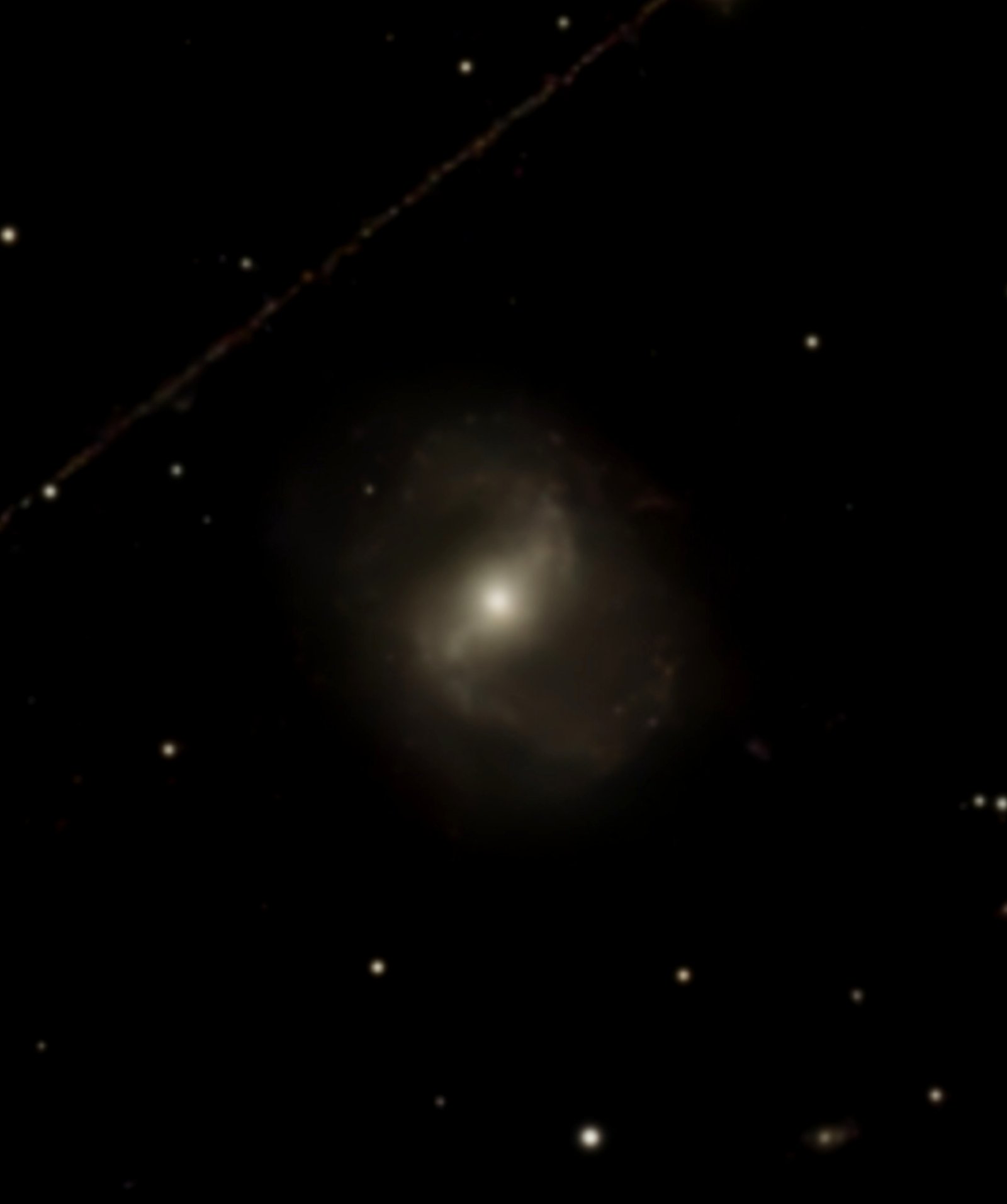 NGC 4754 — Barred Lenticular Galaxy original photograph